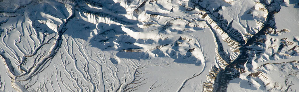 snow from iss